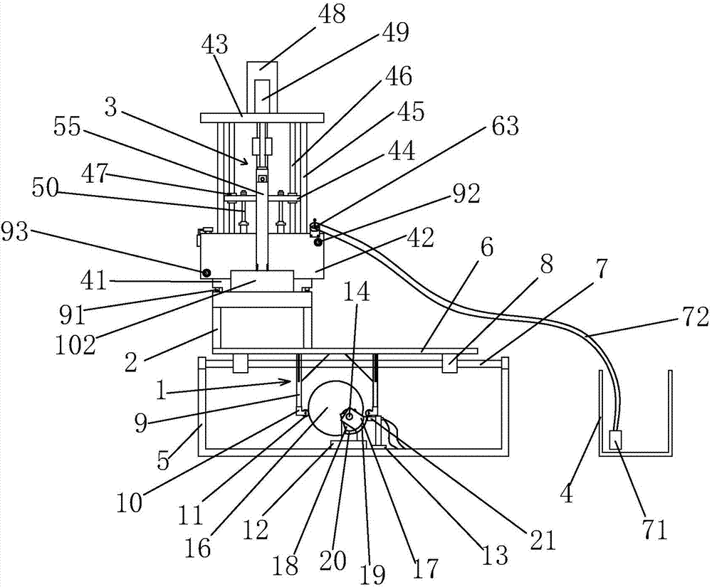 An automatic dripping device