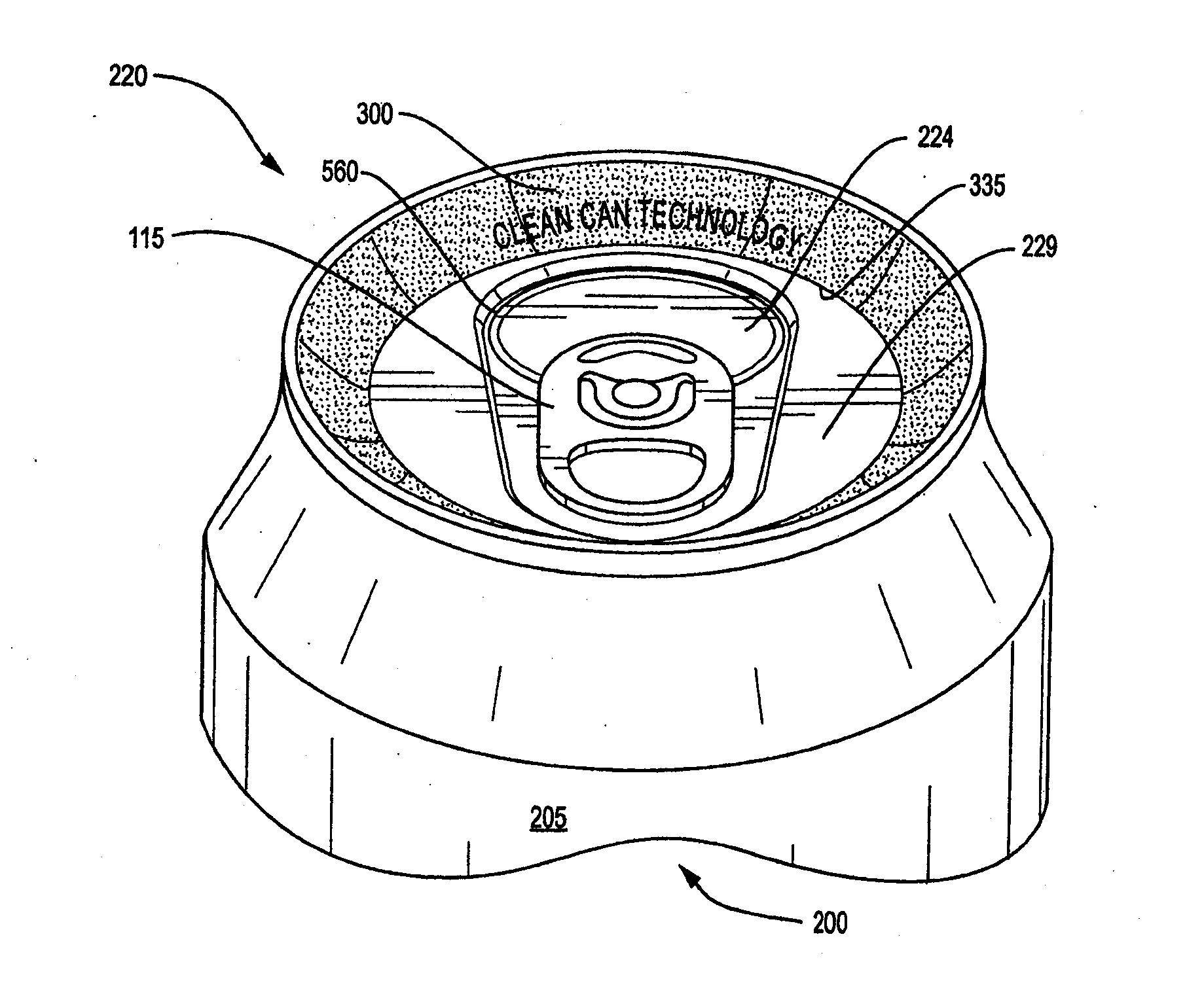 Beverage can marketing device