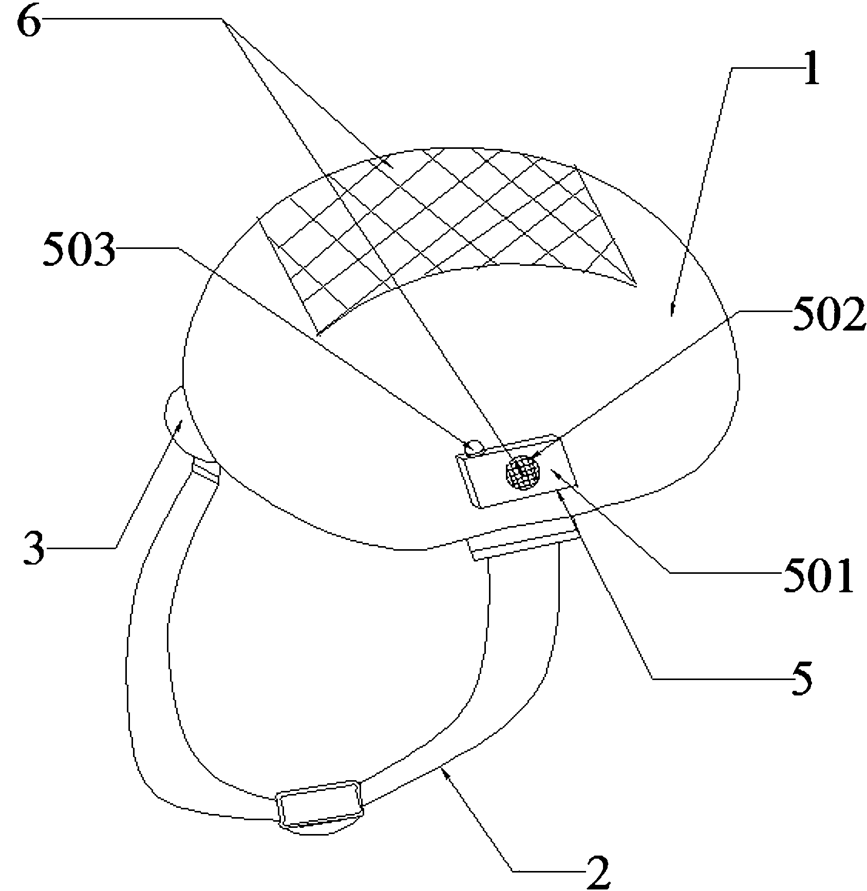 Safety miner lamp helmet