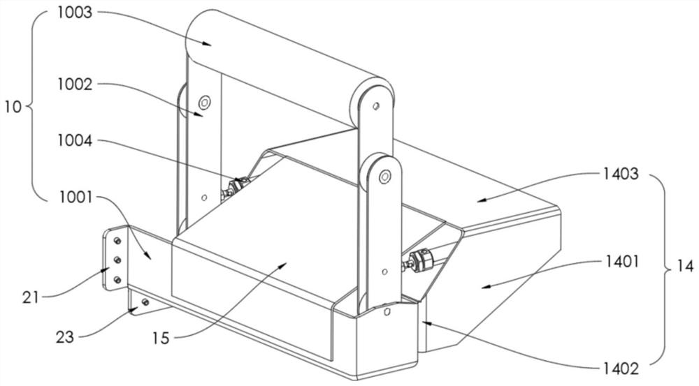 Coiled material supply device for flexible circuit board production