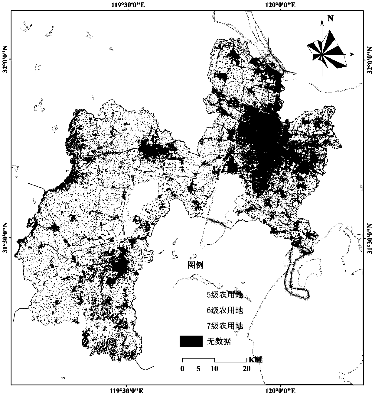 Land type classification method based on multi-source territorial resource data