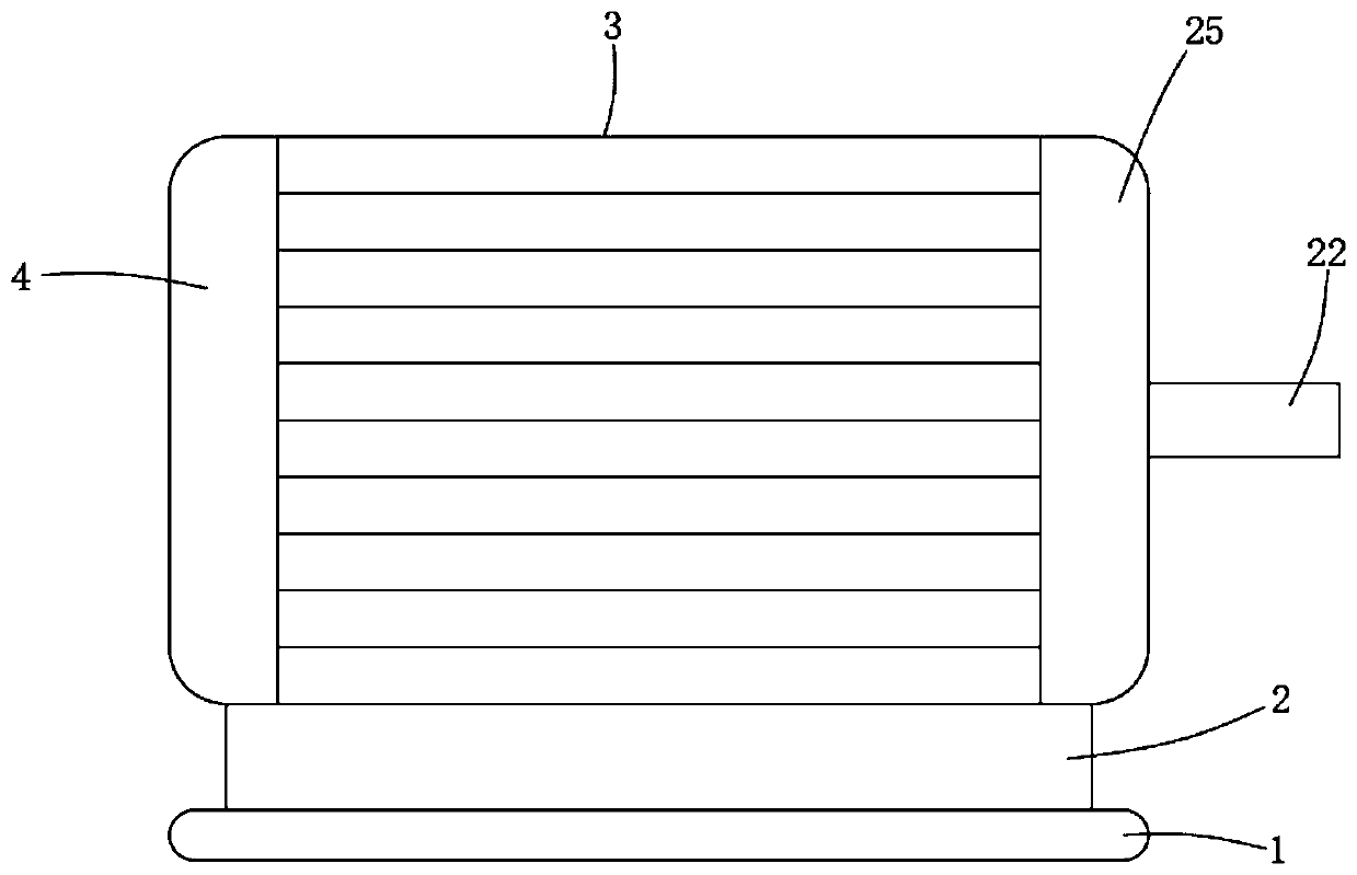 Explosion-proof three-phase asynchronous motor