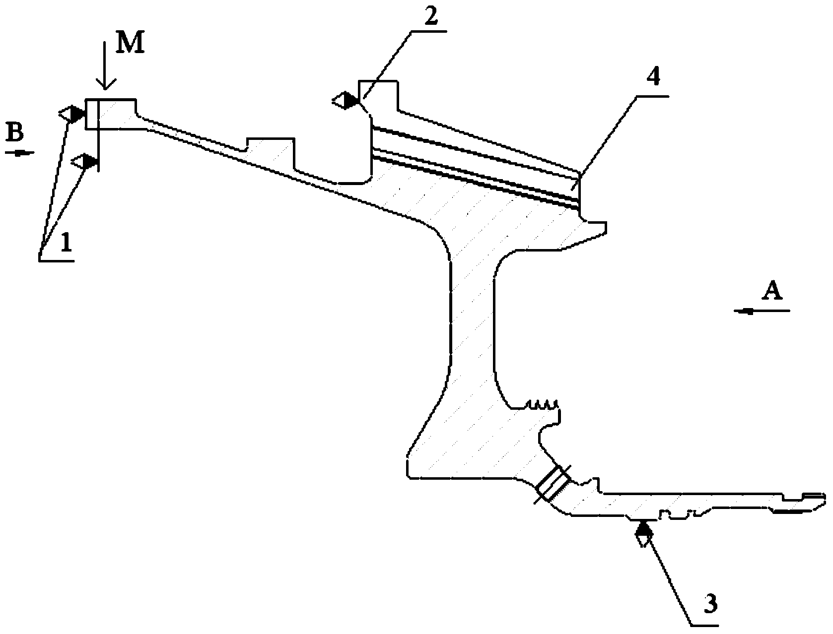 Method for improving broaching precision of mortises in excircle of wheel disc part