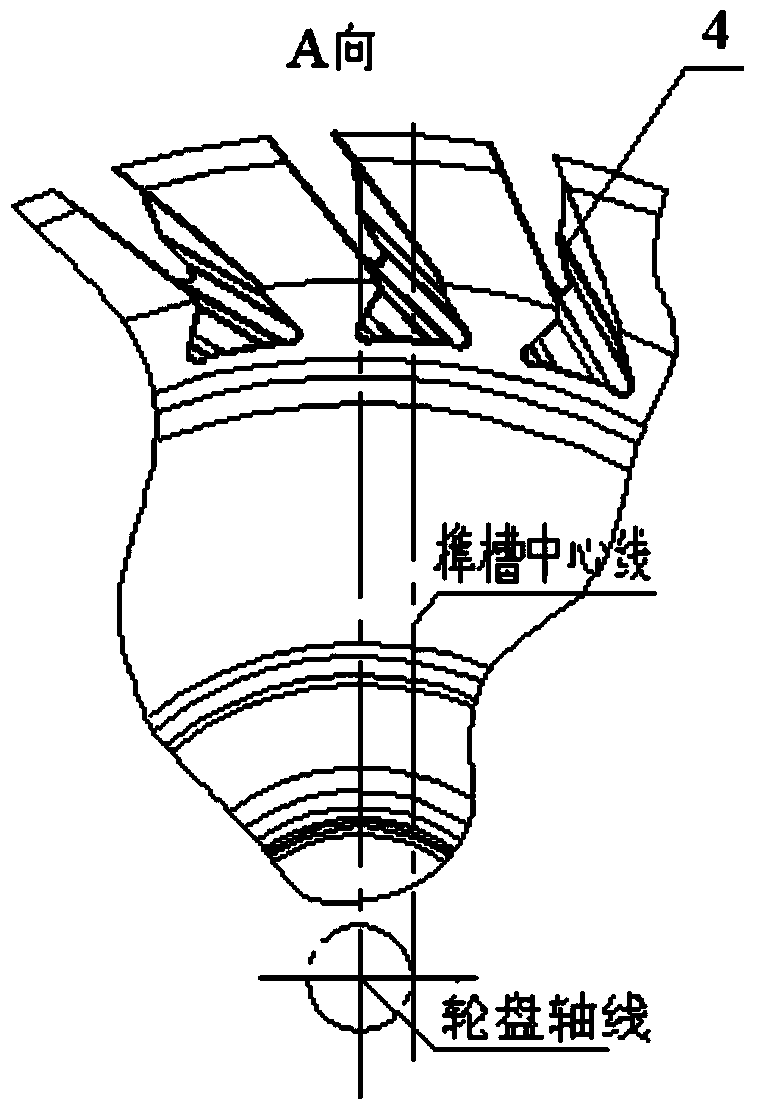 Method for improving broaching precision of mortises in excircle of wheel disc part