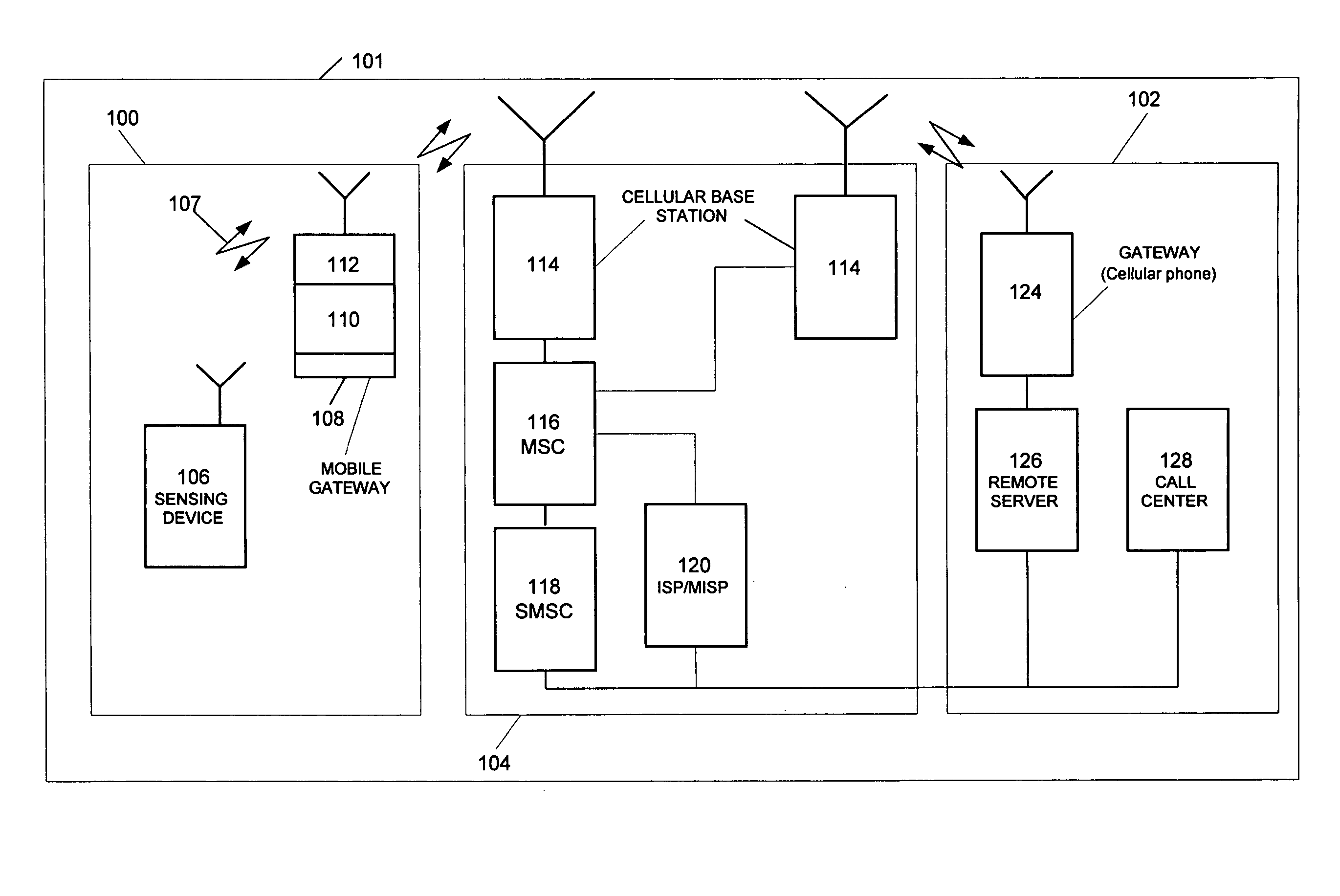 Monitoring method and monitoring system for assessing physiological parameters of a subject