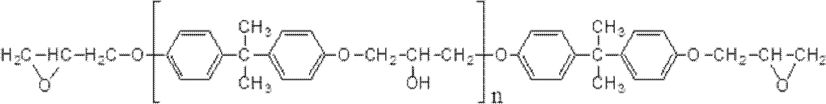 High-performance high-temperature-resistant modified epoxy resin