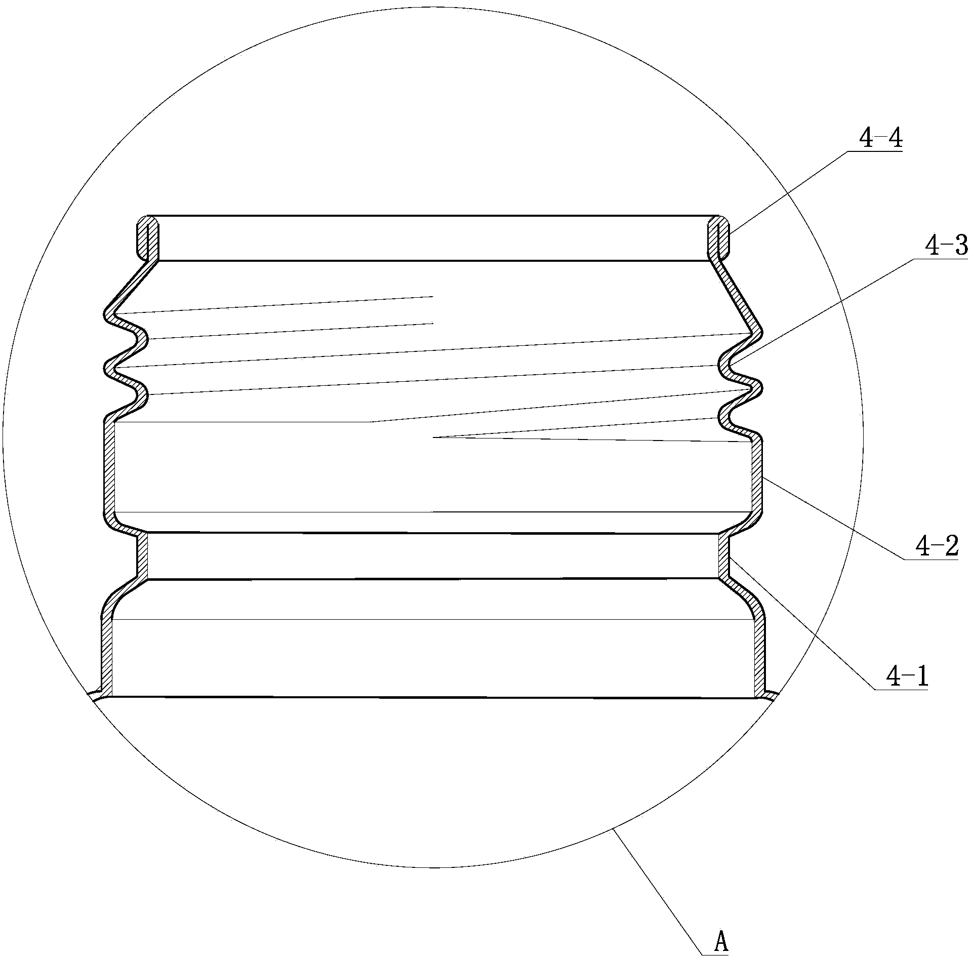 Aluminum thin-wall screw beverage bottle and manufacturing method thereof