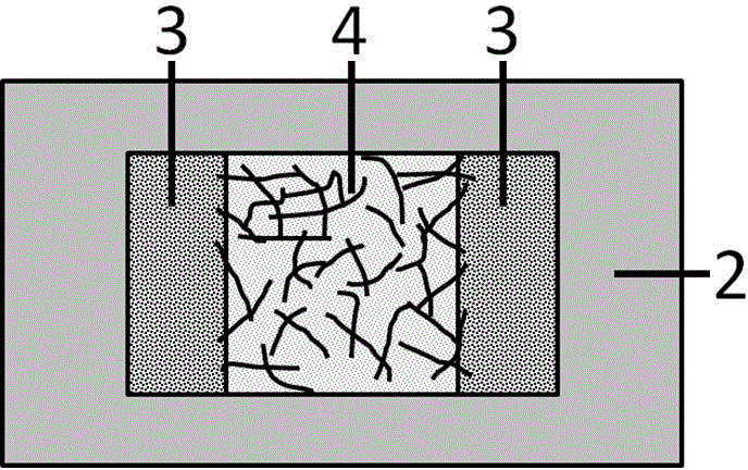 Organic thin-film memory doped with carbon nano tubes