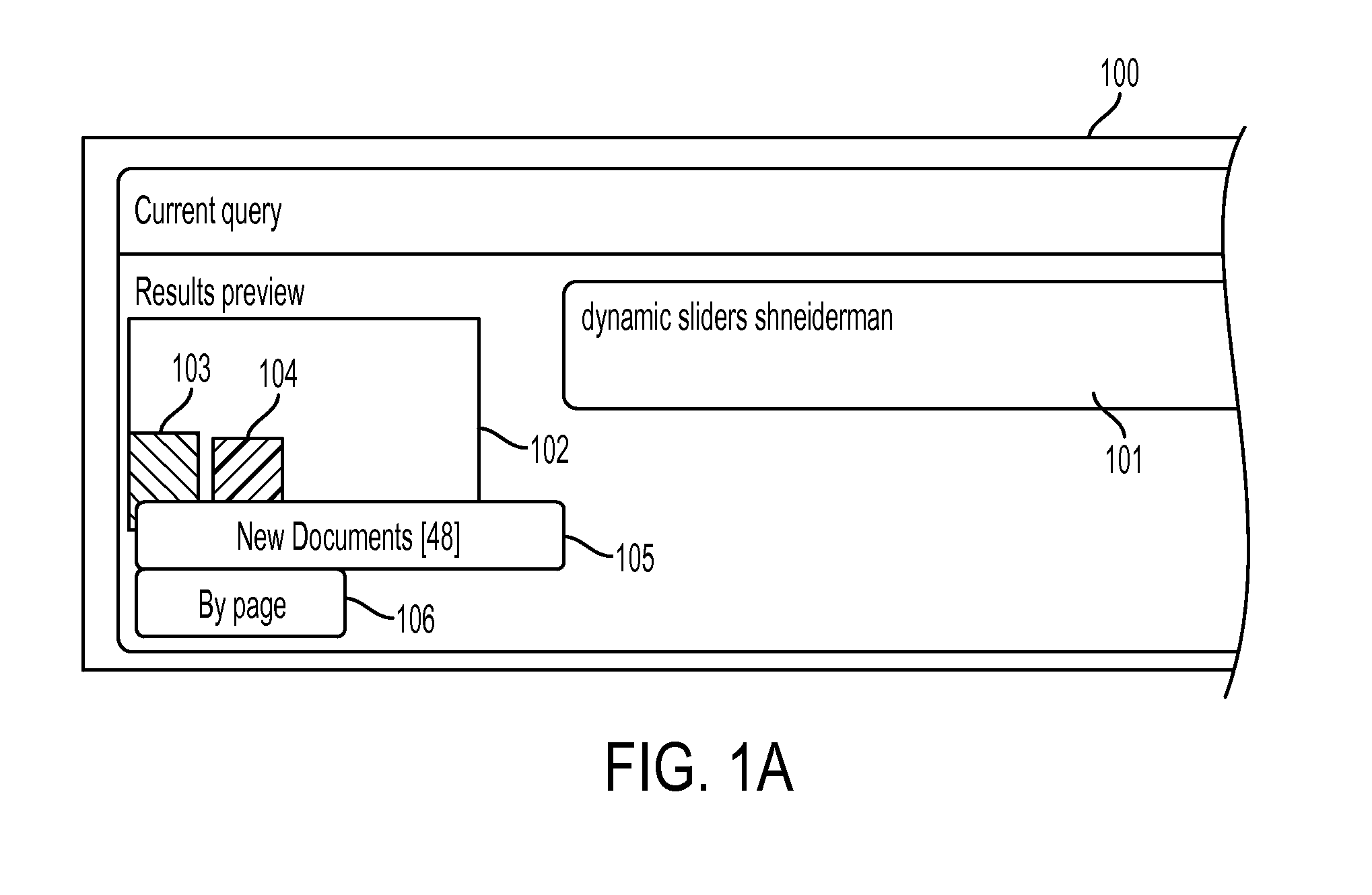 Method and system for generating interactive query results previews