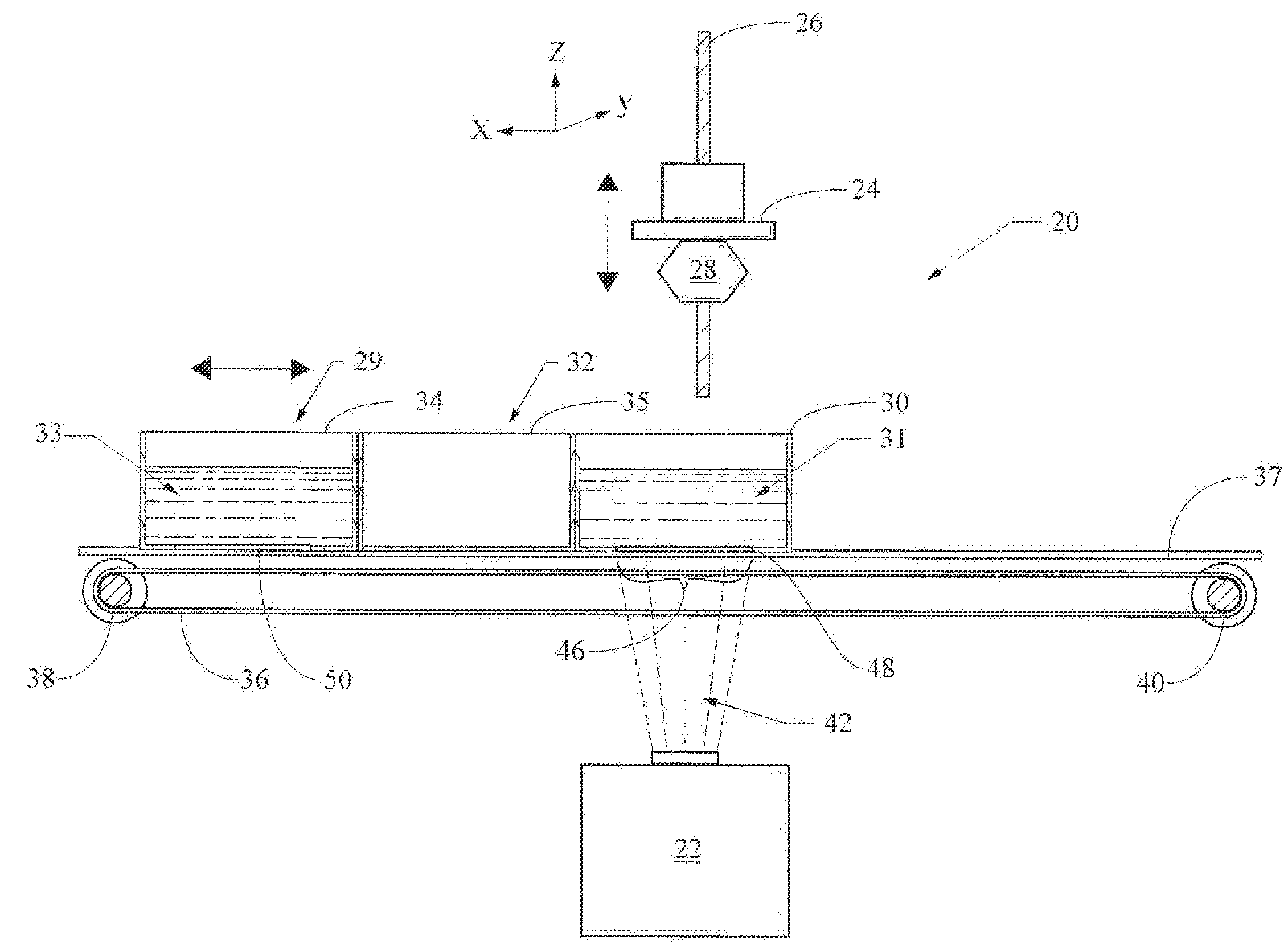 Method and apparatus for making three-dimensional objects from multiple solidifiable materials