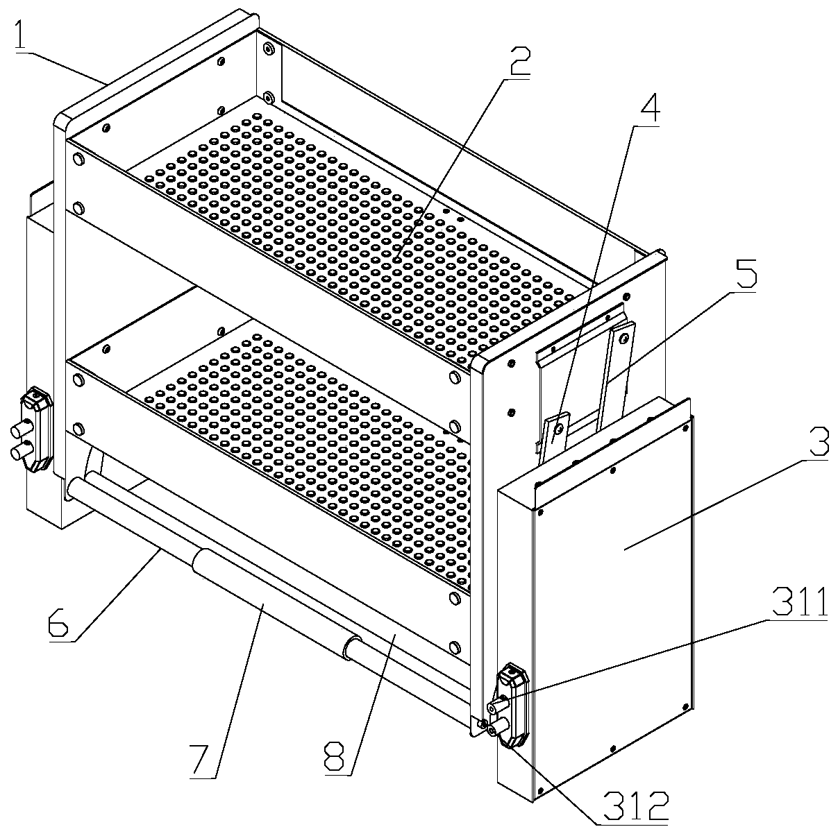 Multi-gear boosted lifting cabinet