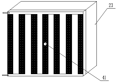 Checking device for urine bag loading leakage