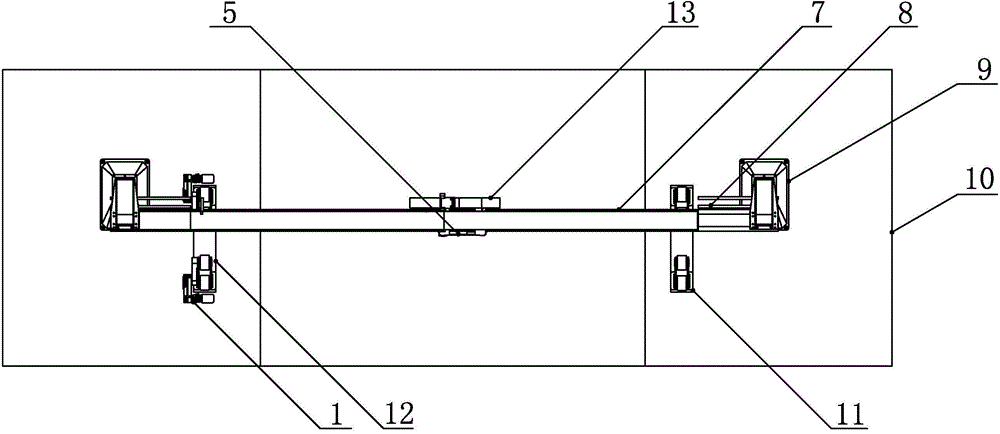 Robot welding workstation for low-temperature tank external components