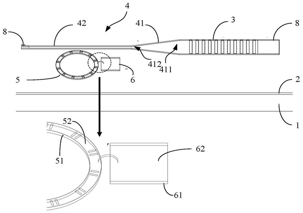 Terahertz vector vortex quantum cascade laser and preparation method thereof