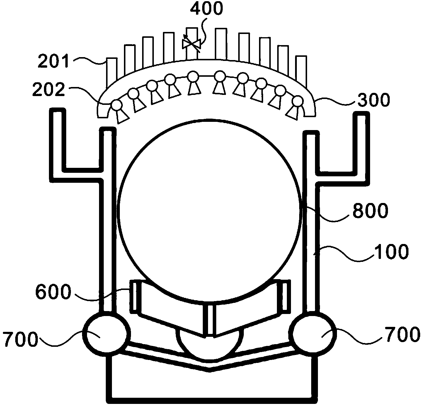 Rinse tank for rinsing semiconductor wafer