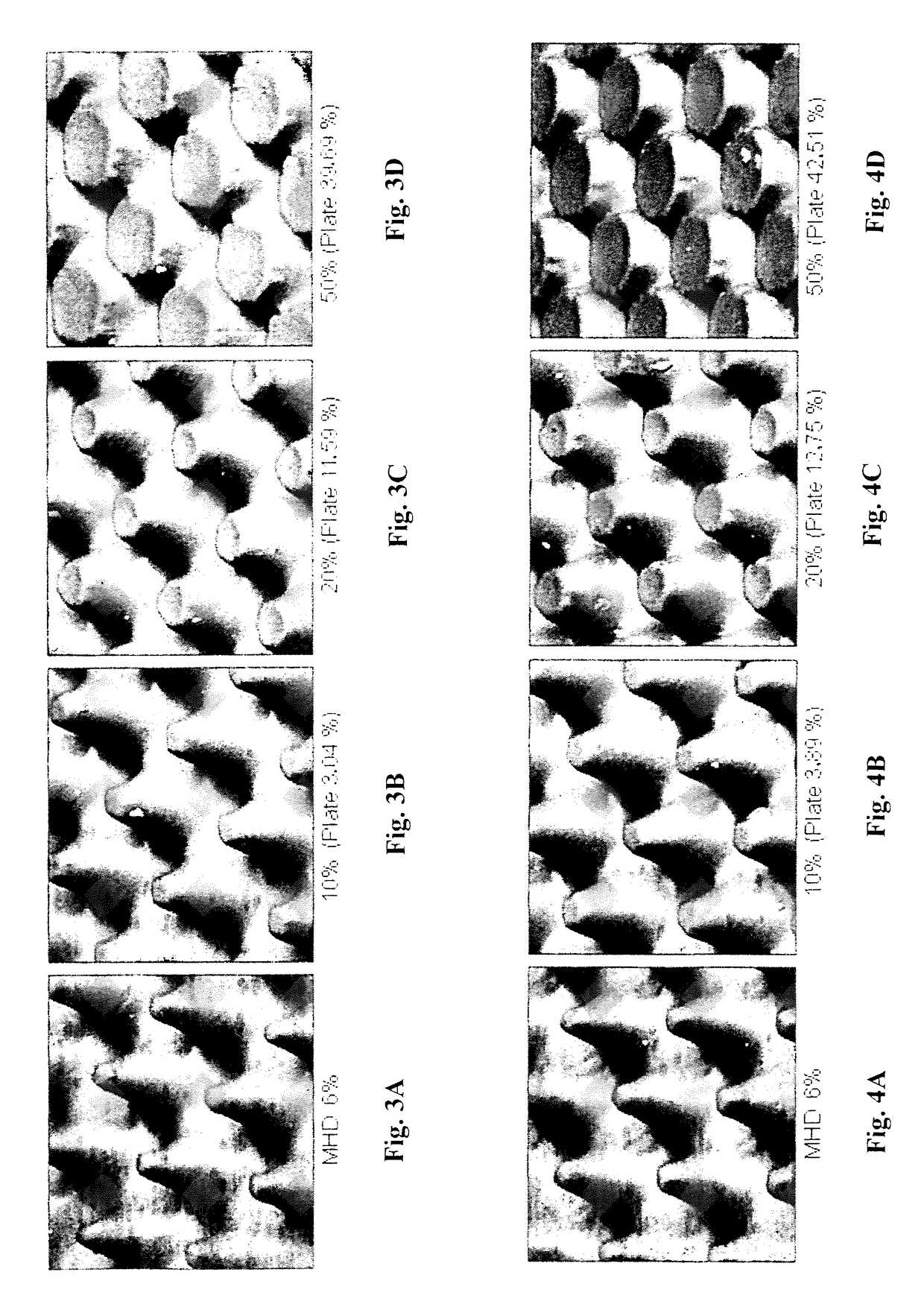 Method of creating hybrid printing dots in a flexographic printing plate