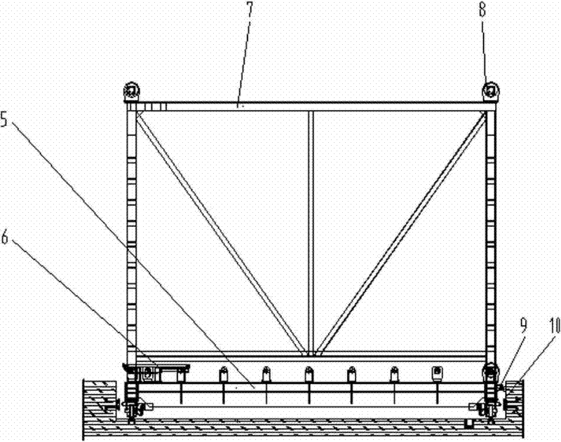 Automatic maintaining room for commercial housing components