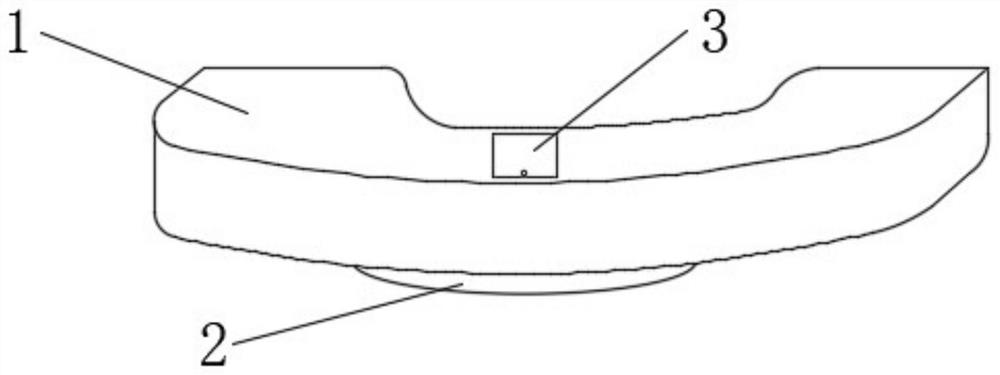 Door handle with fingerprint identification function