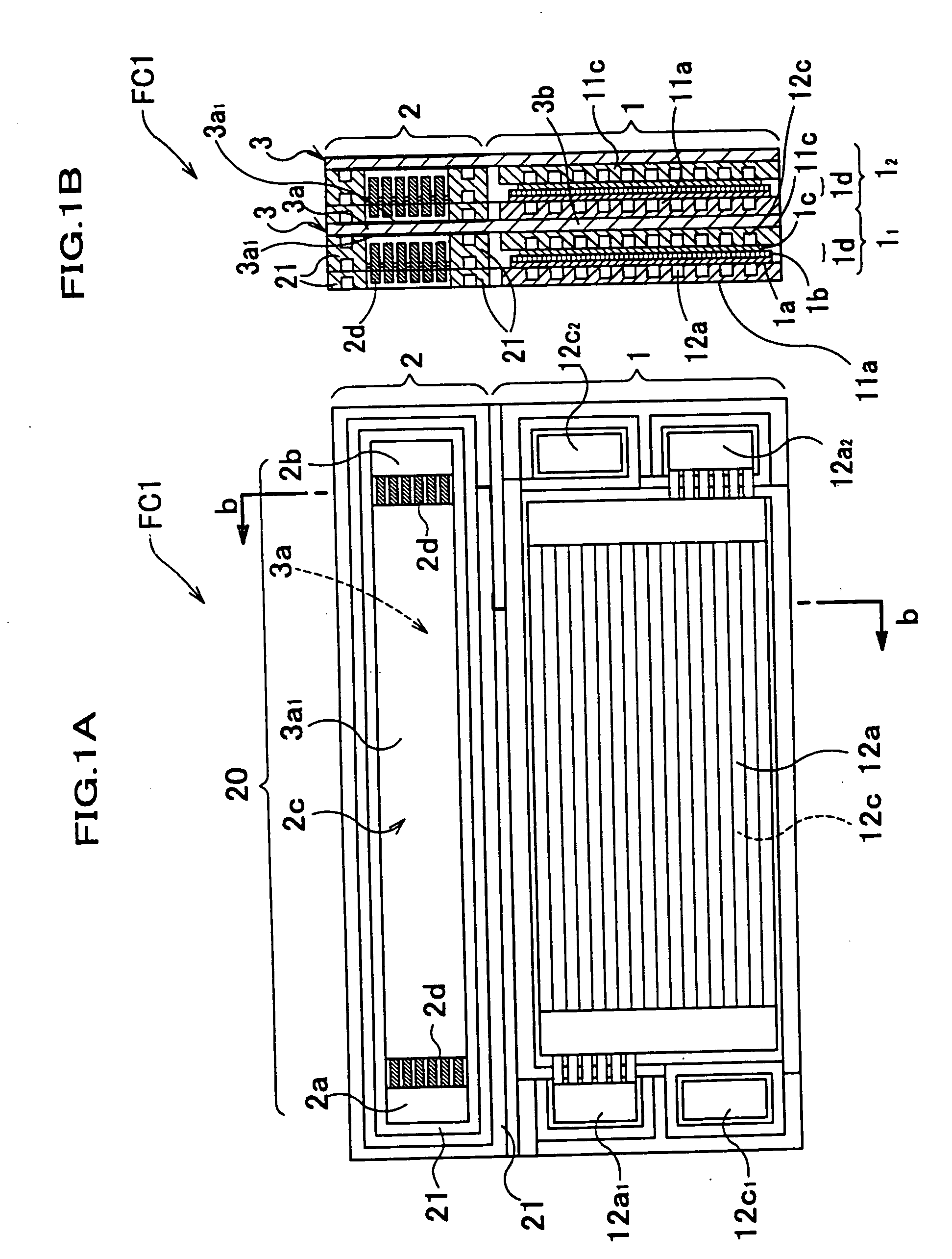 Fuel cell and a temperature control system for the fuel cell