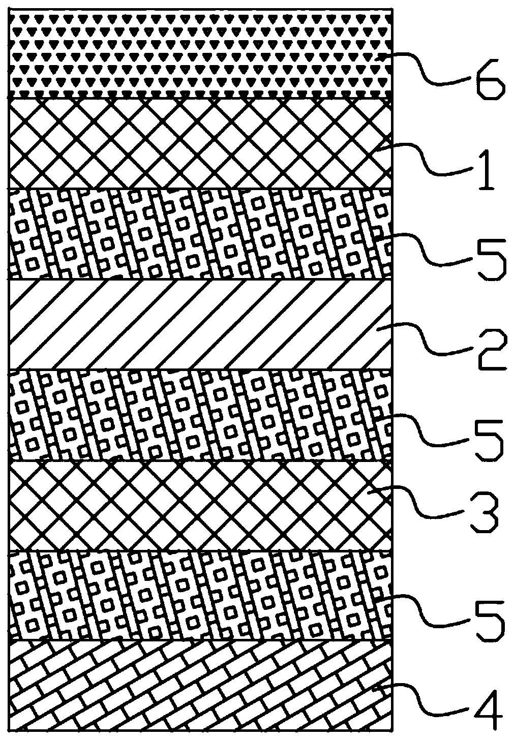 Composite bag made of non-woven fabric material