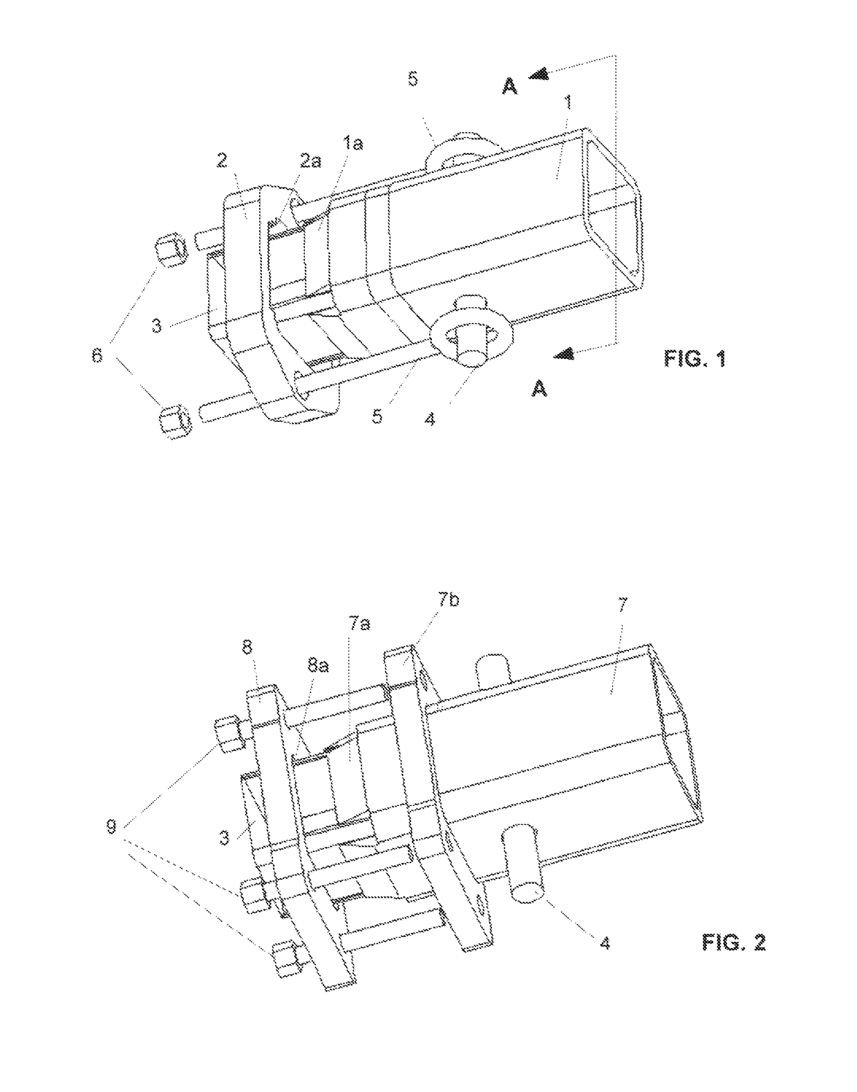 Collet receiver hitch