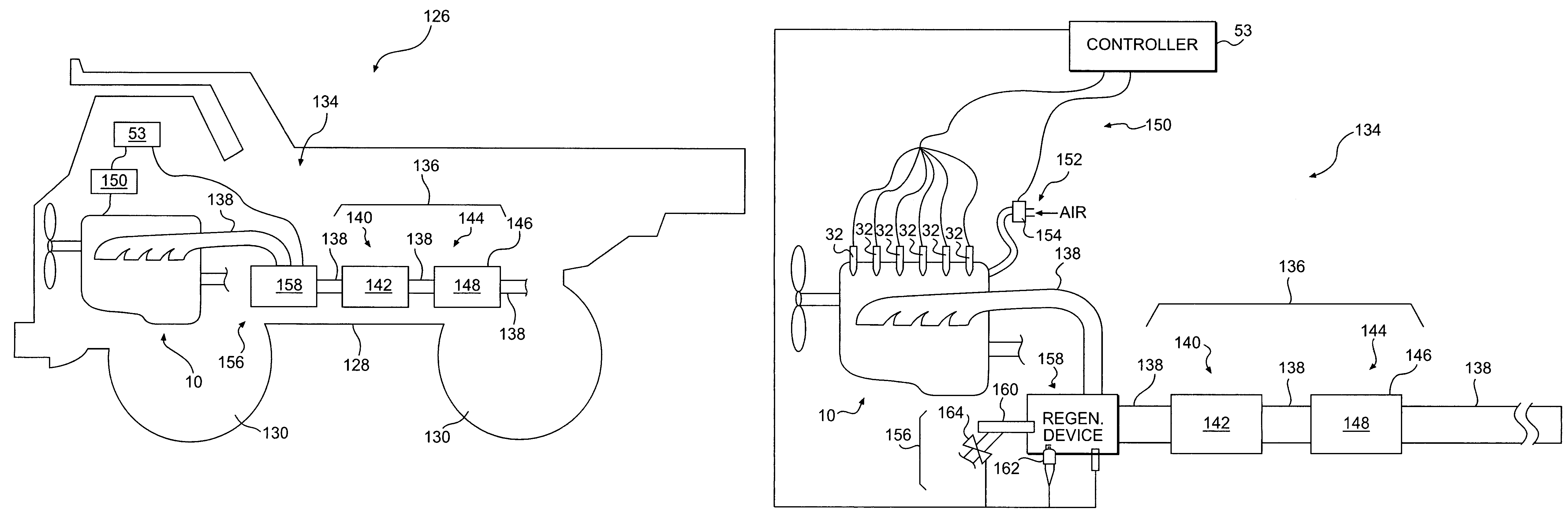 Parasitic load control system for exhaust temperature control