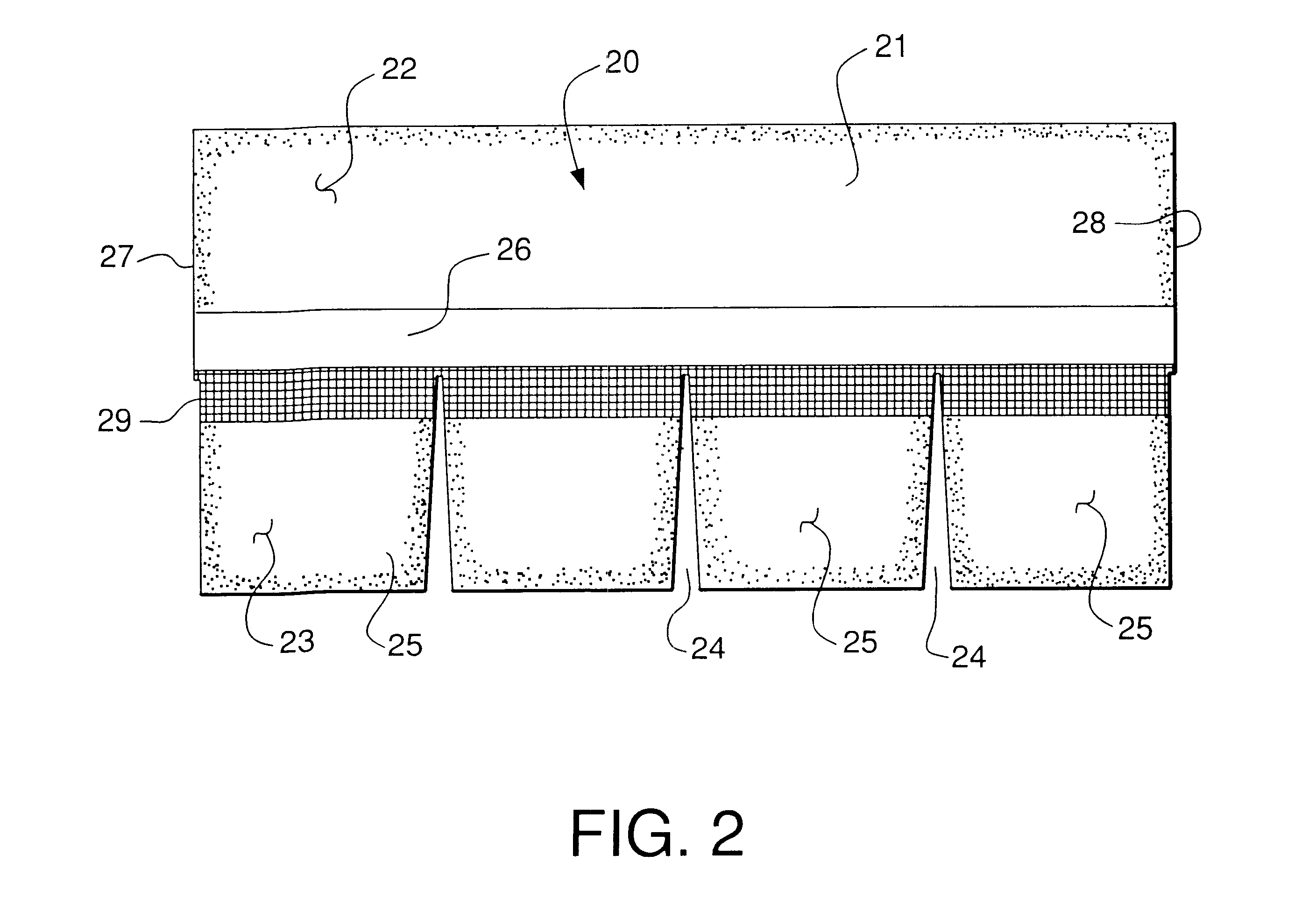 Shingle with improved blow-off resistance