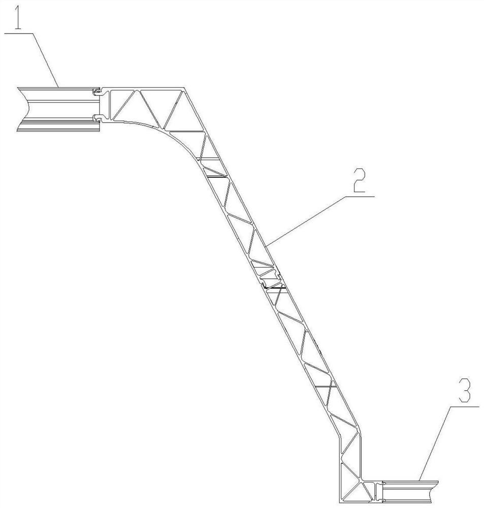 Double-decker multiple unit base frame, base frame assembly position-fixing device and base frame assembly position-fixing method