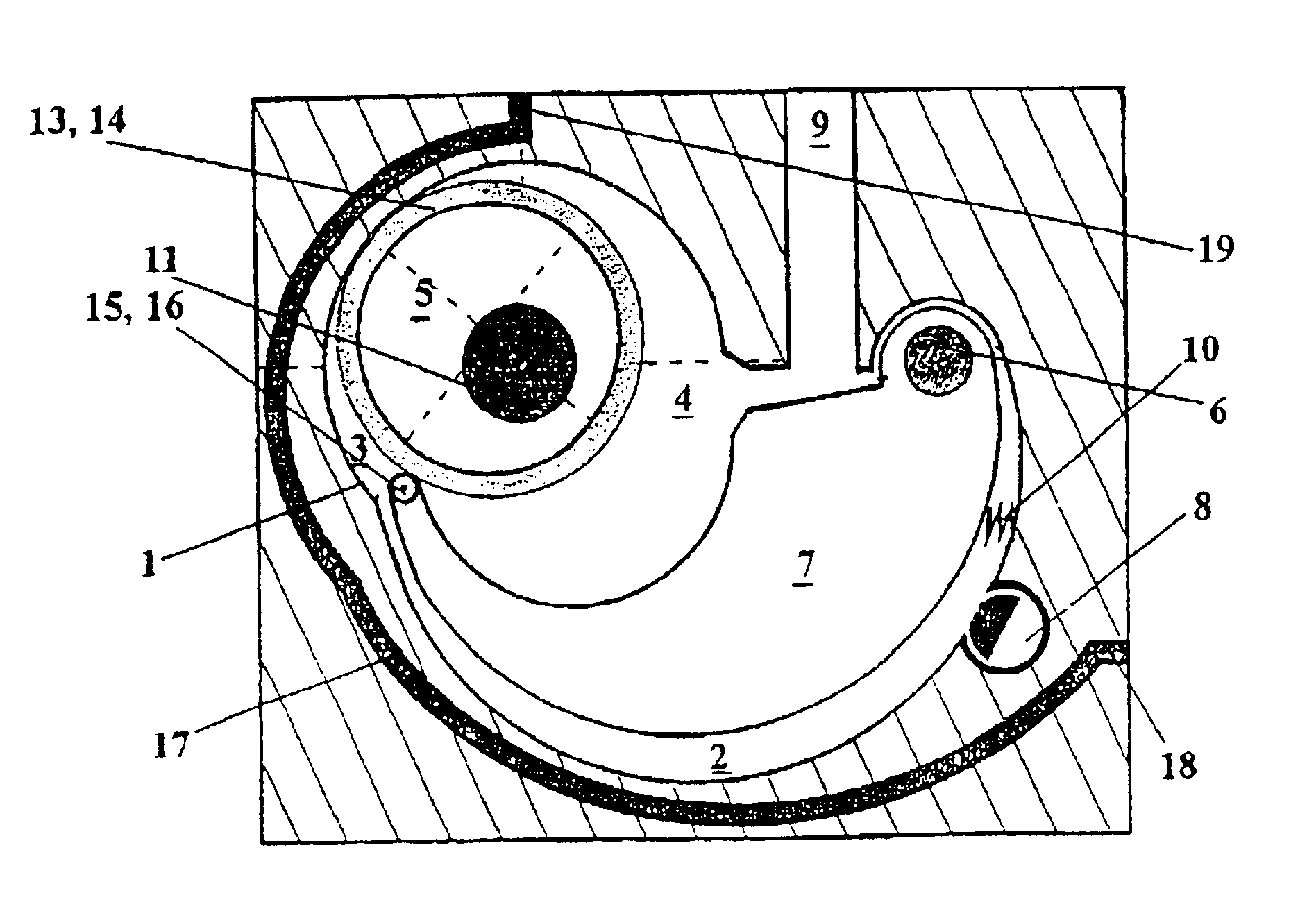 Lever-mechanism motor or pump