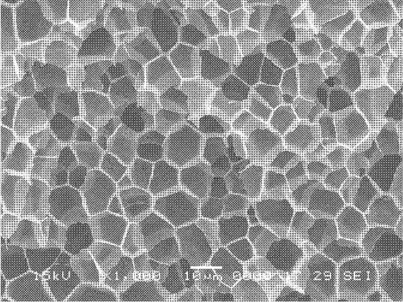 Method for preparing polymer microporous foaming material by supercritical mould foaming