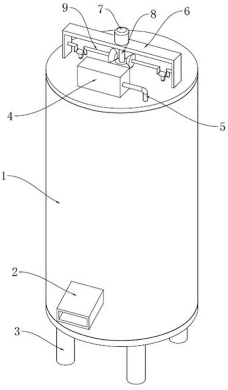 Organic fertilizer rapid drying device