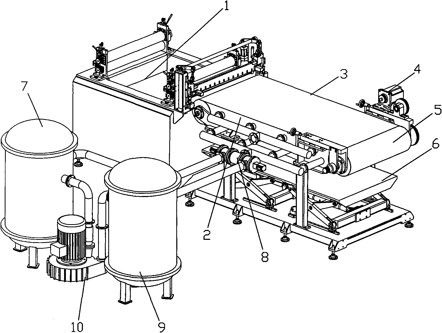 Numerical control paper stacker