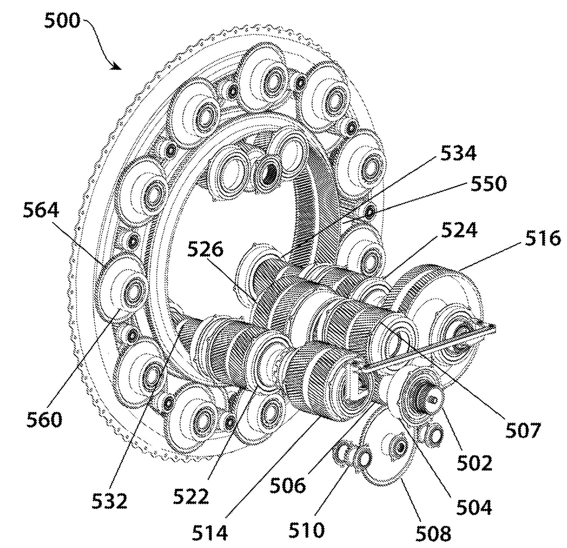 Torque balancing gearbox