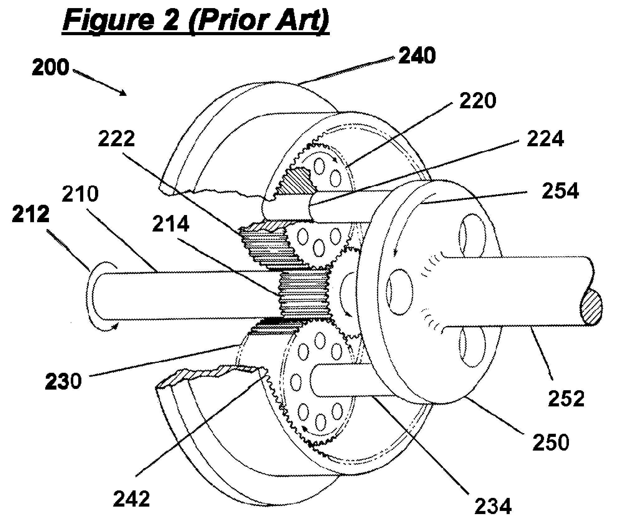 Torque balancing gearbox