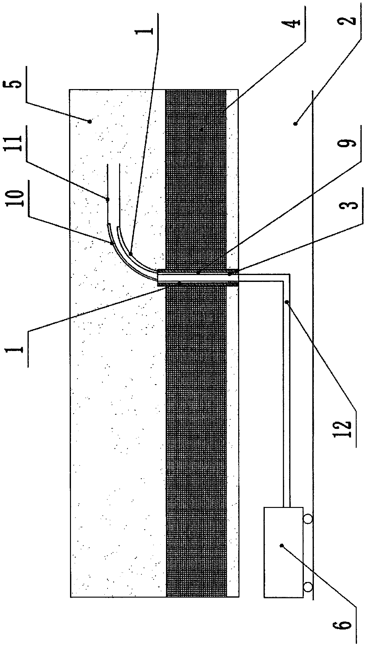 High-level parallel drilling gas extraction method in swelling rock strata