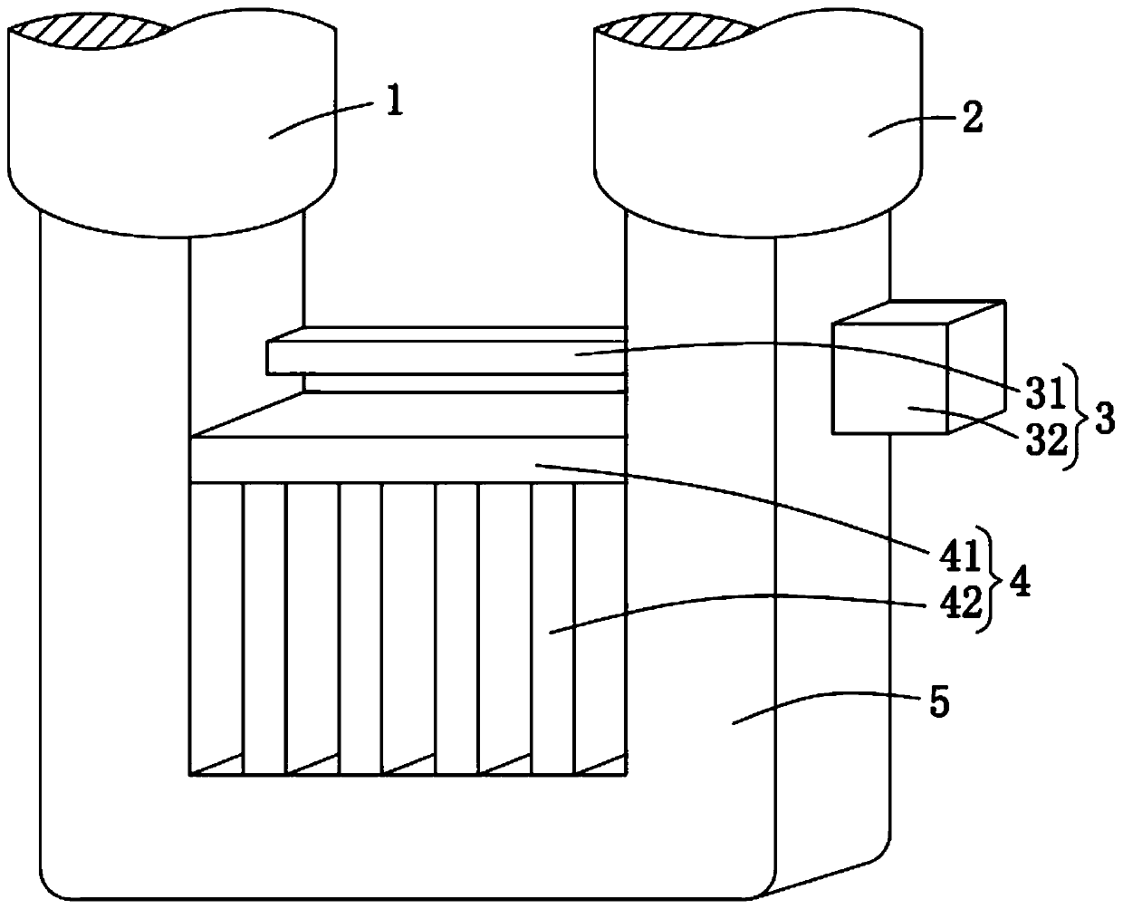 Heat exchange tube for central air conditioner utilizing geothermal energy resource