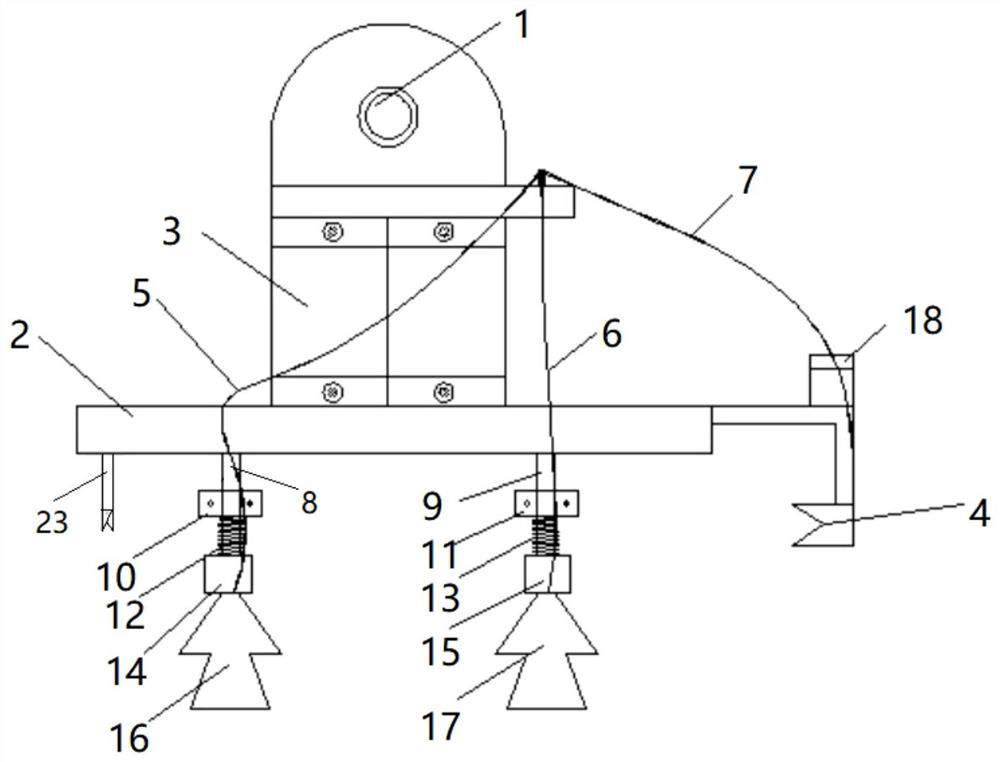 Manipulator capable of clamping plastic parts