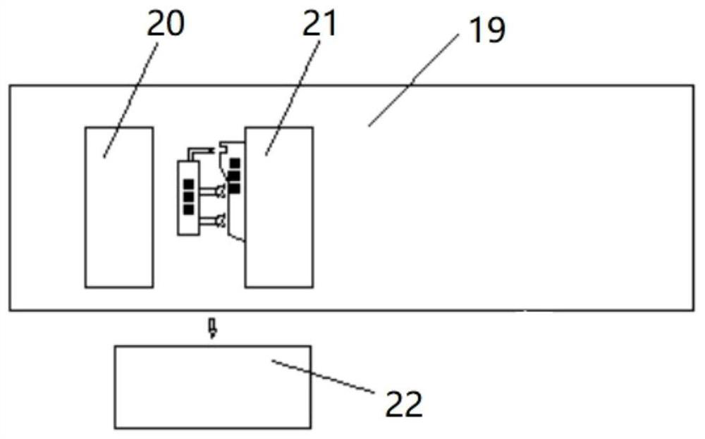 Manipulator capable of clamping plastic parts