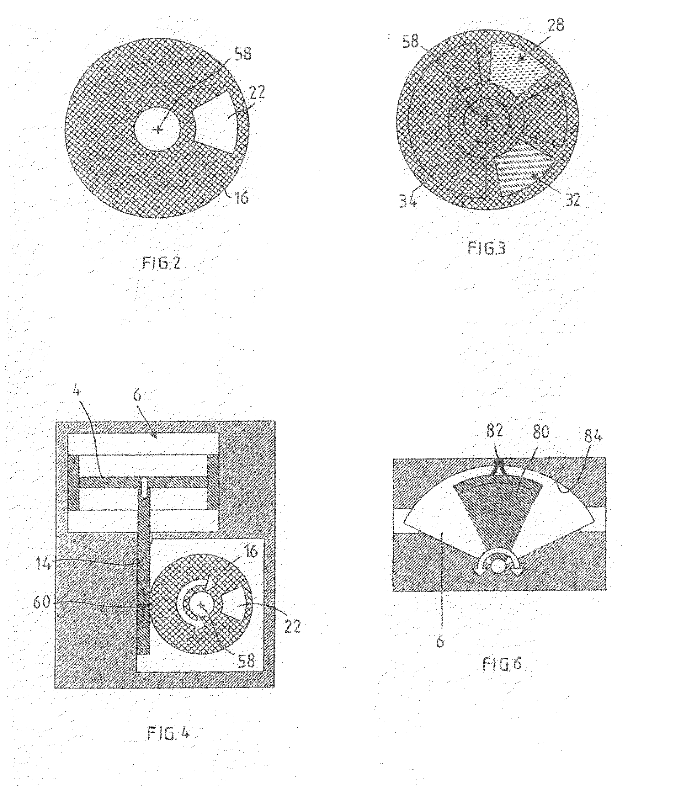 Pilot-controlled valve having a ceramic control piston