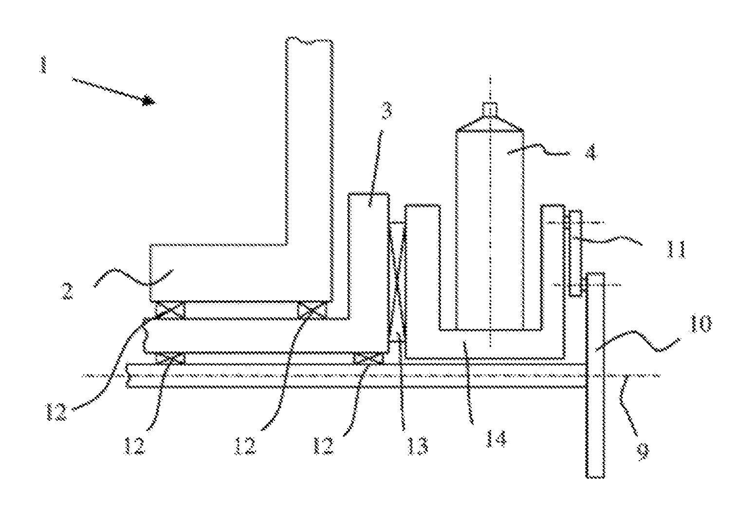 Indexing welding device for tube