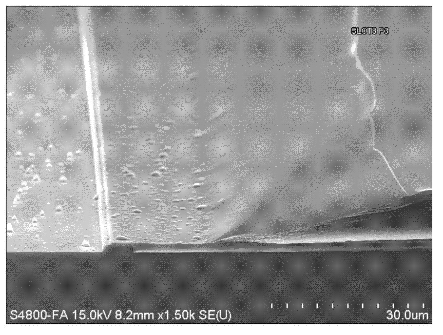 A kind of preparation method of non-photosensitive polyimide passivation layer