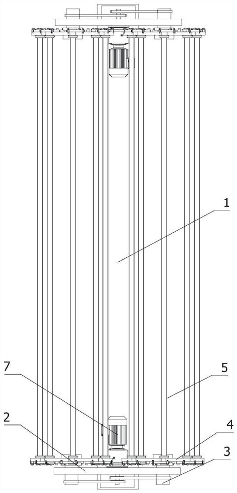 Production technology and device of galvanized welded steel pipe