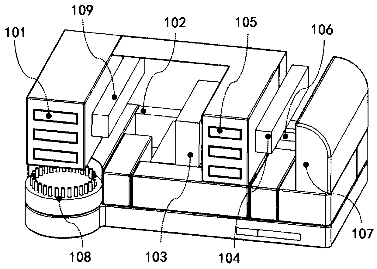 Full-automatic molecular diagnosis system and molecular diagnosis method