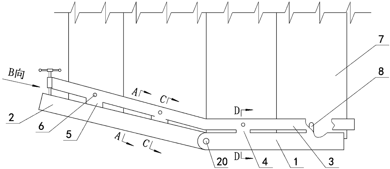 Adjustable base assembly structure of steel cofferdam