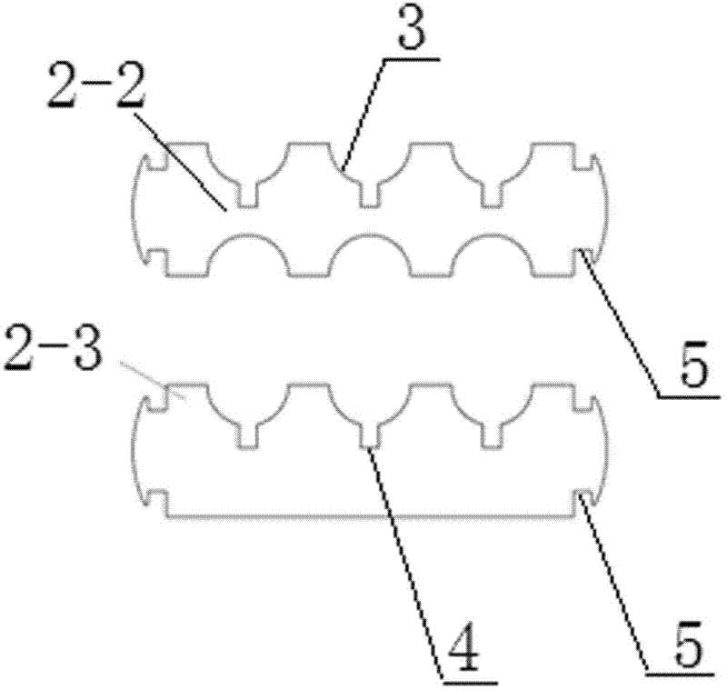 Latch connection type spliced red wine rack