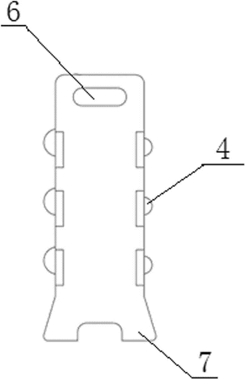 Latch connection type spliced red wine rack