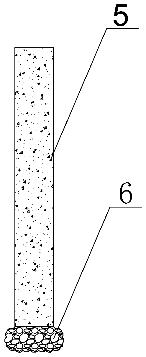 Pile bottom sediment ultra-high-pressure replacement slurry spraying structure and construction method thereof