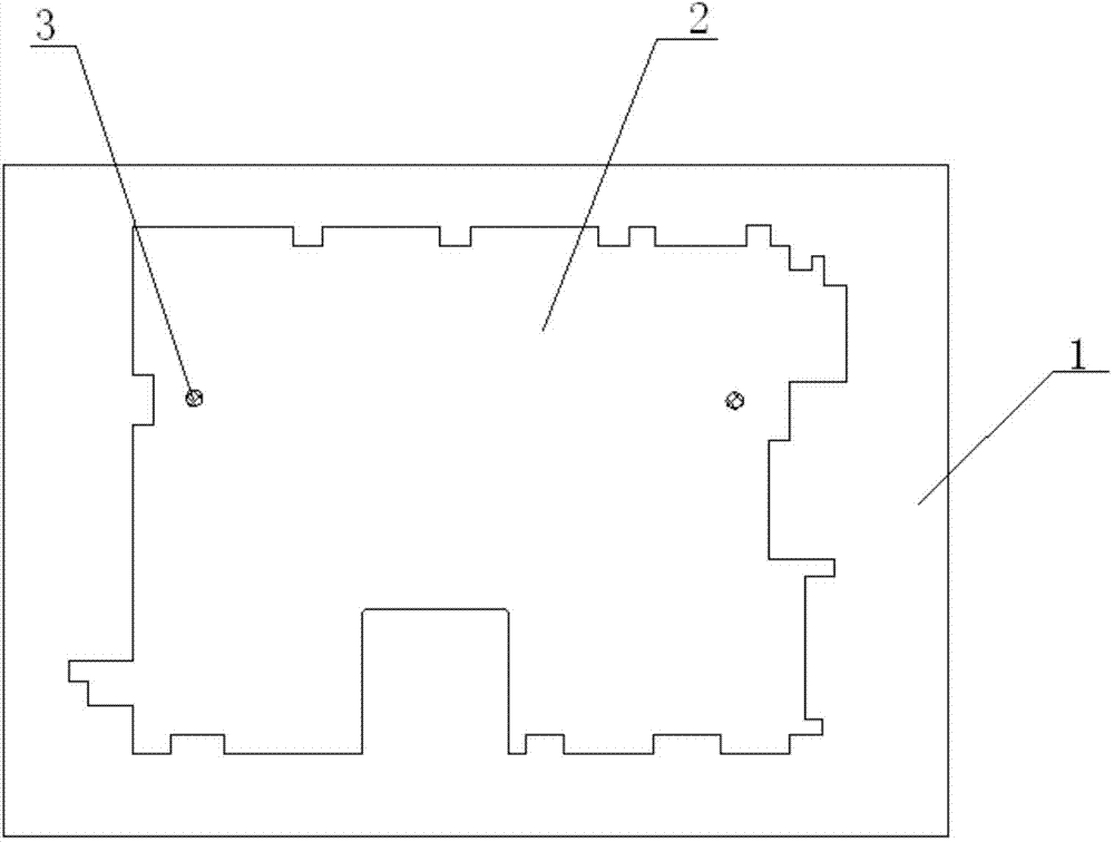 Method for manufacturing three-dimensional member via local etching and positioning tool