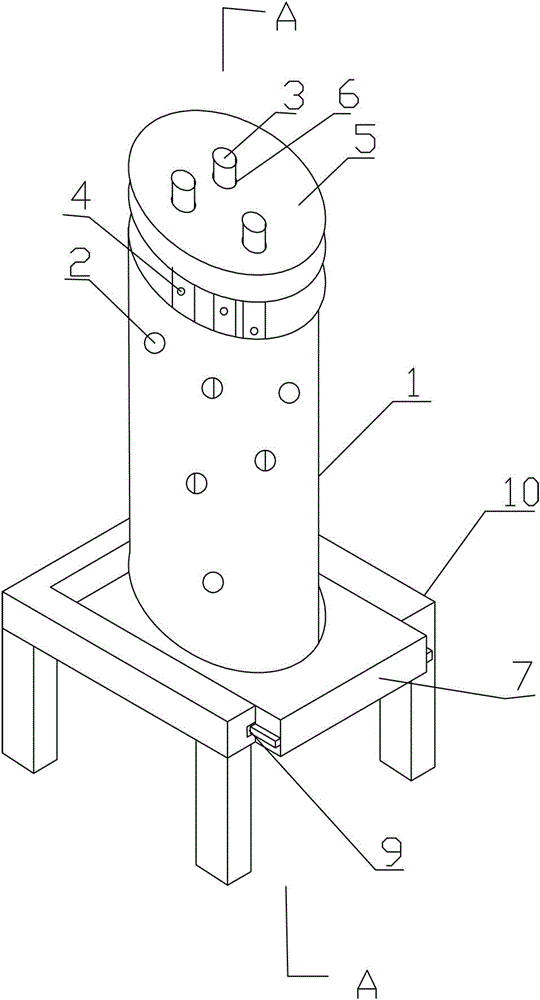 Presser used for vegetable dehydrating