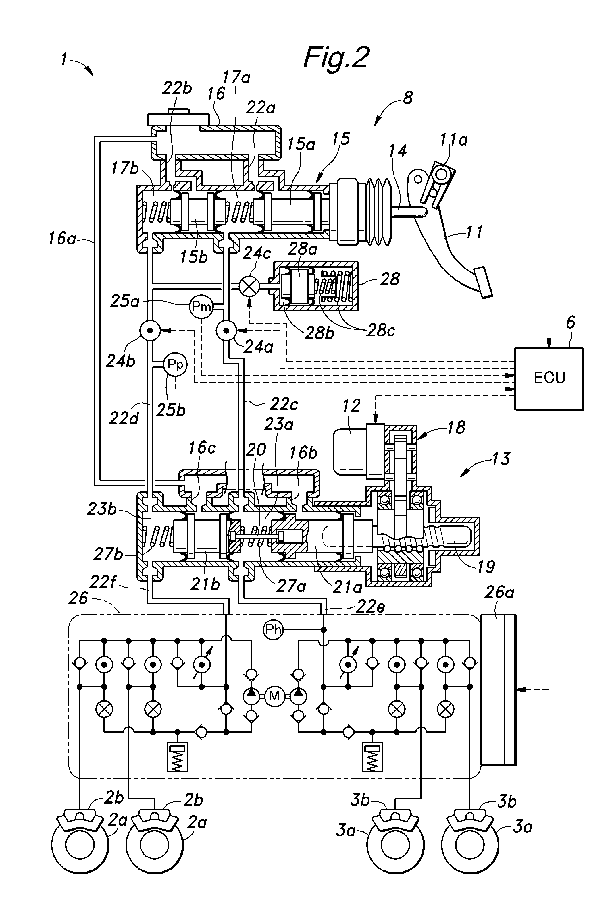 Vehicle brake system